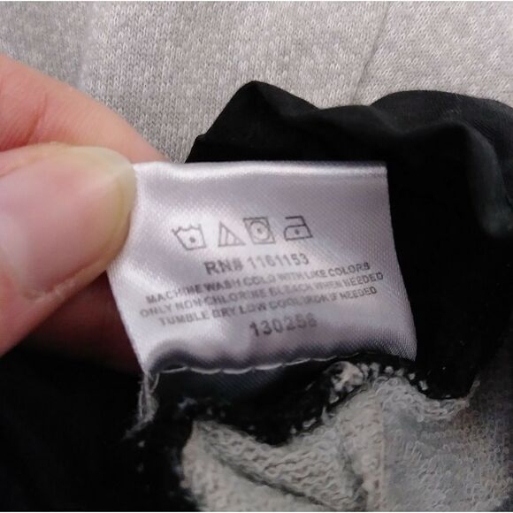 Poof! Grey & Black Skinny Jogger Pants - Picture 4 of 4